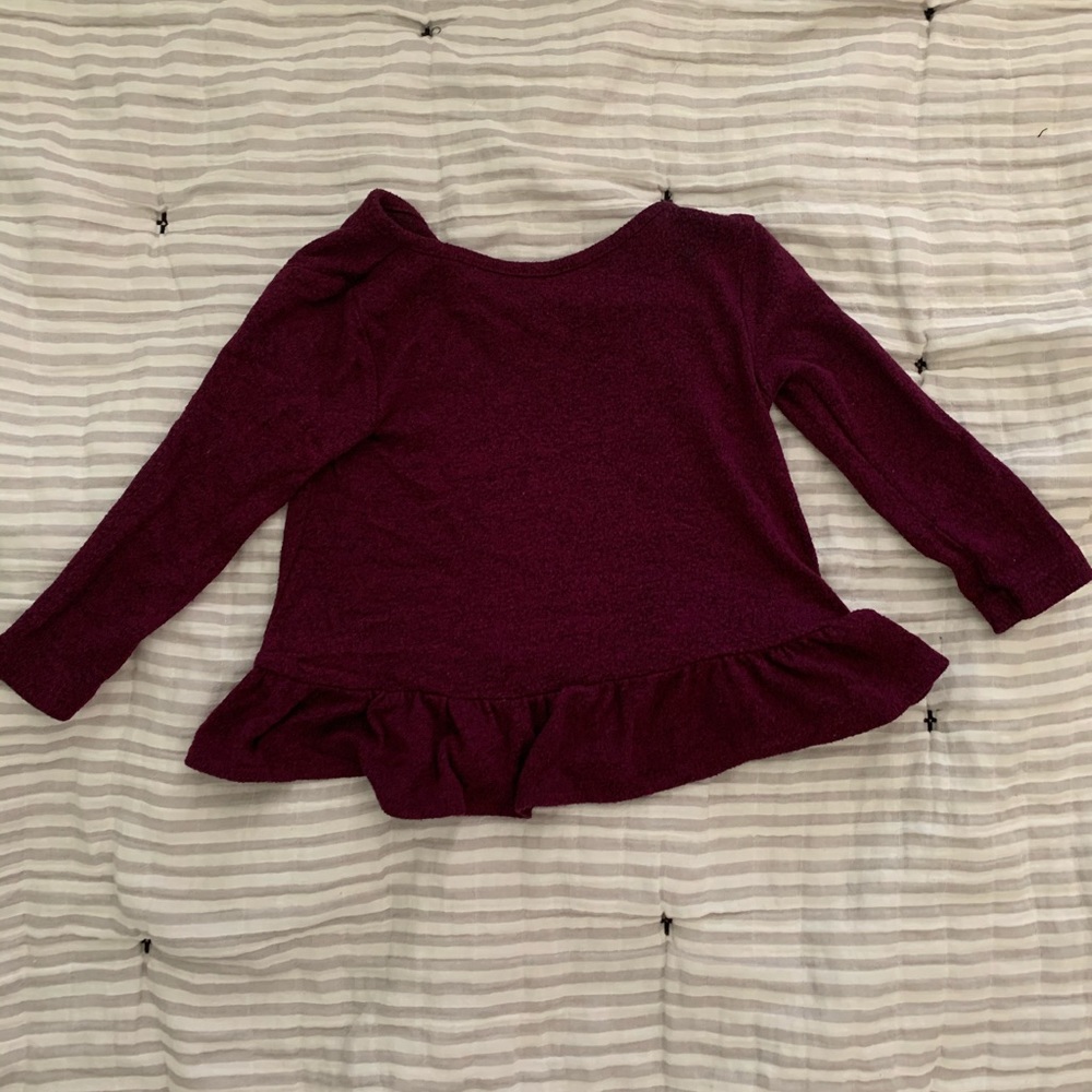 Old Navy 12-18 month peplum top